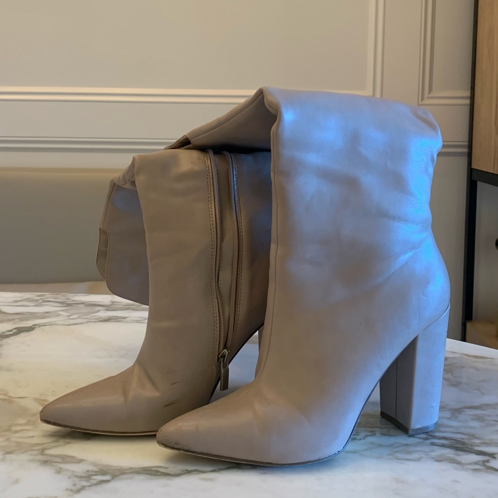 Knee High Heeled Boots